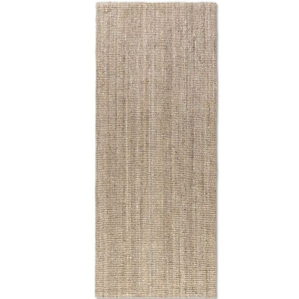 Handwoven Jute Cream Rug – Natural Colour