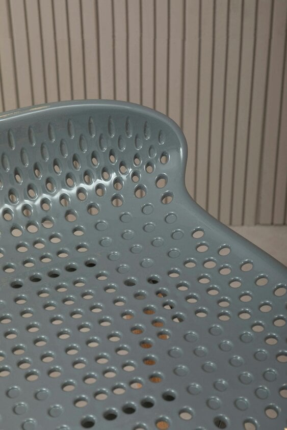 Interiors by Premier Stockholm Grey Pp Seat Bar Stool