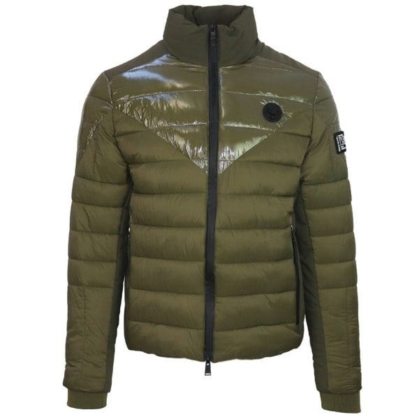 Plein Sport Plain Quilted Jacket - Green