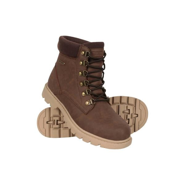 Mountain Warehouse Womens/Ladies Vienna Waterproof Boots - Dark Brown - 