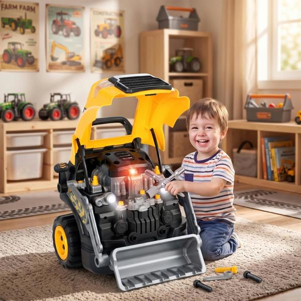 Kids Truck Engine Toy Set