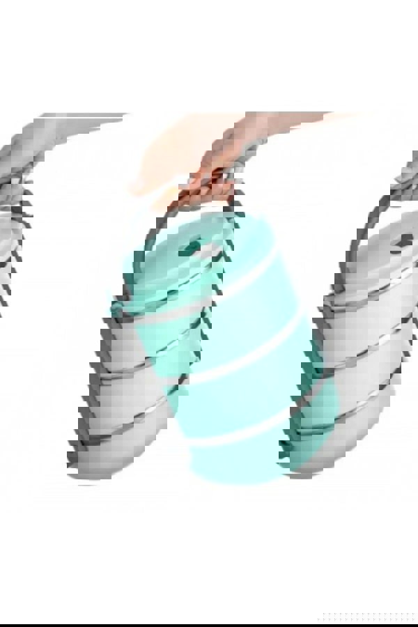 Rozi Freshbox 3-Layer Stainless Steel Bento Lunch Box (Turquoise)