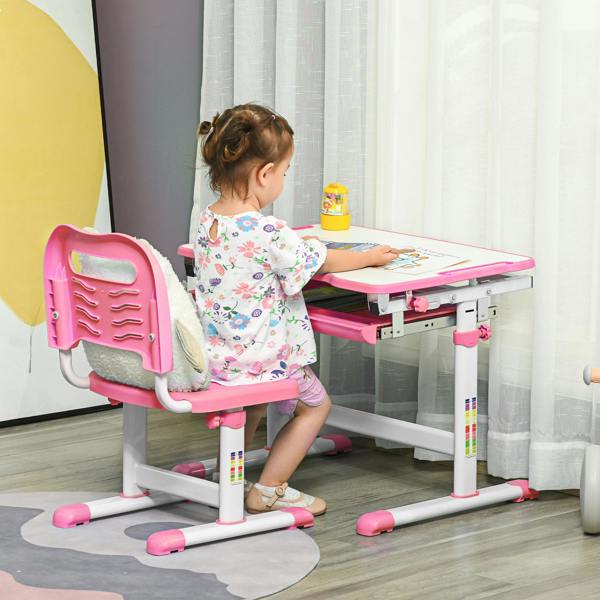 Kids Study Desk and Chair Set