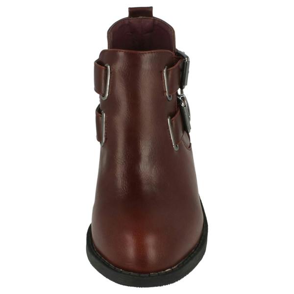 Spot On Girls Spot On Ankle Boots With Buckle Detail