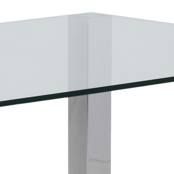 Furniture To Go Kante Dining Table with Glass Top