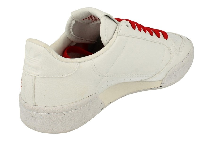 Adidas Originals Continental 80 Mens Trainers Sneakers  FU9787 - White White Red Fu9787 - Photo 2