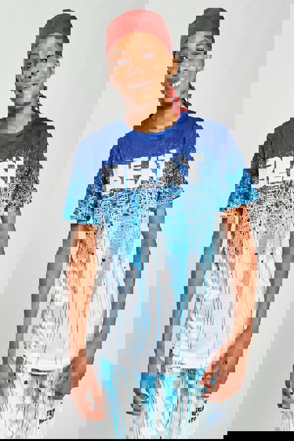 Beat Boyz Club Drippy T-Shirt - Blue