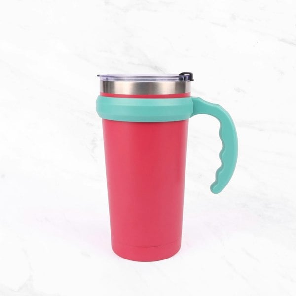 Myga Capri Insulated Coffee Cups – Available in Green, Yellow, and Pink for Vibrant Hydration