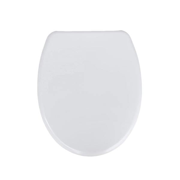 RTS White Thermoplastic Top Fix Soft Close Quick Release Toilet Seat