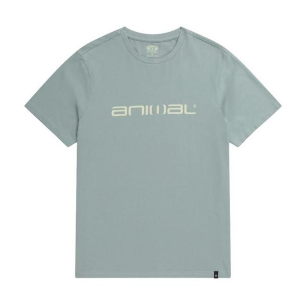Animal Mens Classico Organic T-Shirt - Light Blue - 