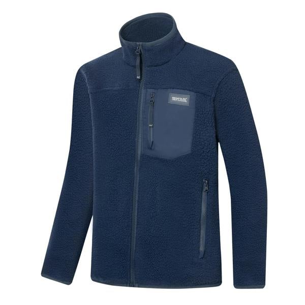 Regatta Childrens/Kids Frankie Full Zip Fleece Jacket - Navy - 
