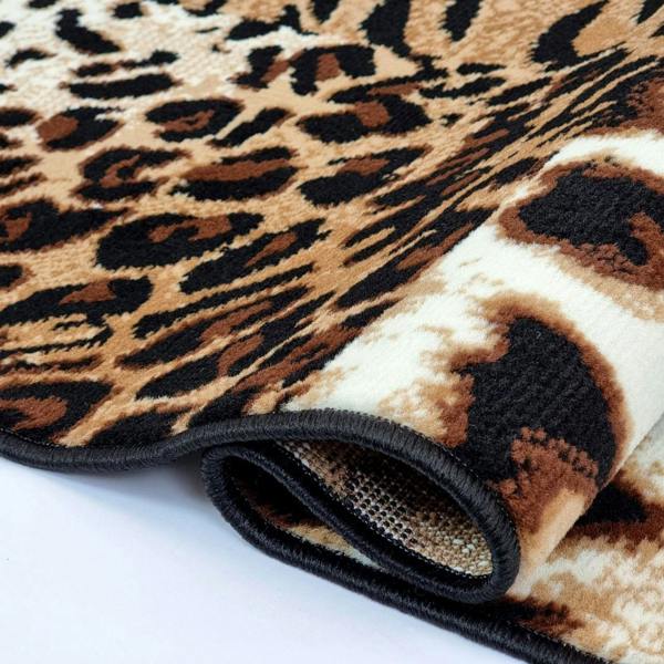 Viva Rugs Animal Print Rug Large Small Soft Safari Africa Patchwork Living Room Carpet