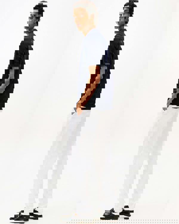 Tommy Hilfiger Essential Cotton Mens Knitted Polo - Desert Sky