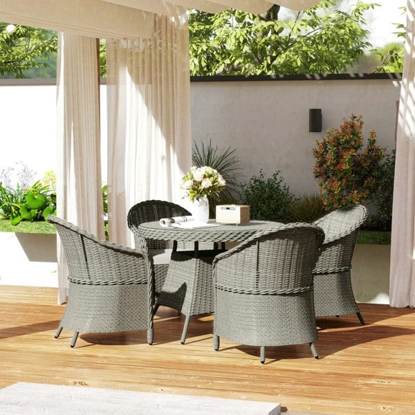 Rattan Dining Set