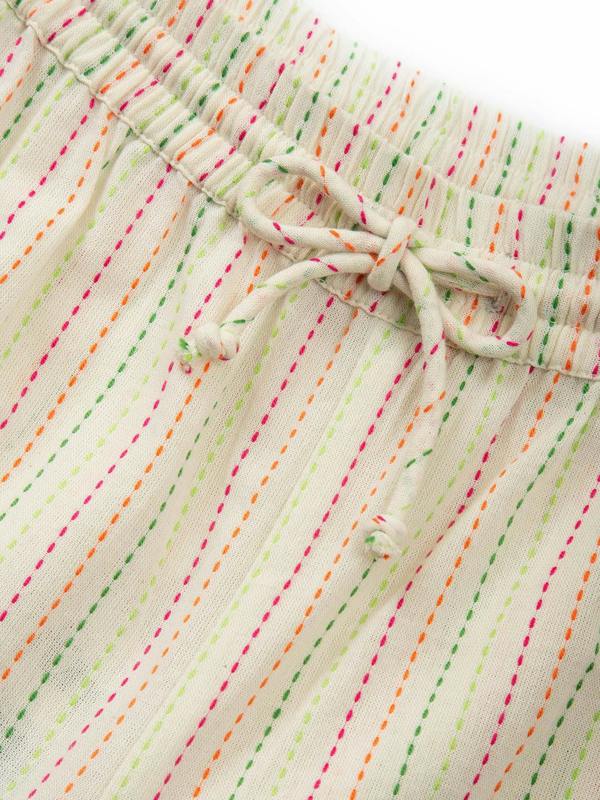 Kite Womens Organic Gillingham Wide Leg Woven Trousers Special Stripe