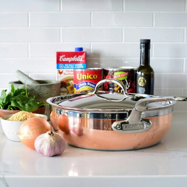 Hestan CopperBond Induction Copper Essential Pans - Large 28cm (4.7L)