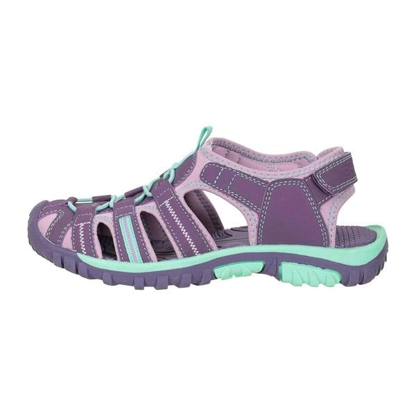 Mountain Warehouse Childrens/Kids Bay Sports Sandals - Grape - 