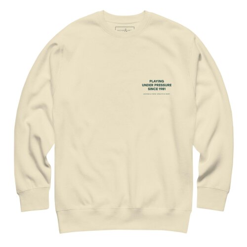 Anchor & Crew Court Etiquette Tennis Club League Organic Cotton Sweatshirt
