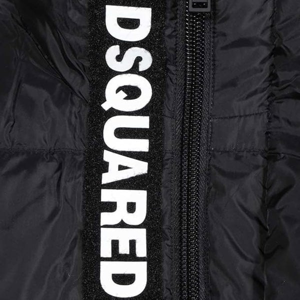 Dsquared2 Black Down Puffer Jacket