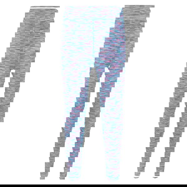 Mountain Warehouse Girls Kayleigh II Space Dye Leggings - Blue - 