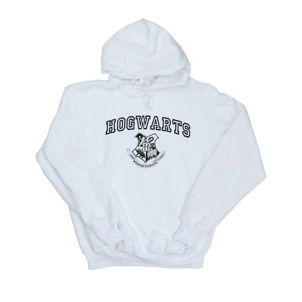 Harry Potter Womens/Ladies Hogwarts Crest Hoodie - White