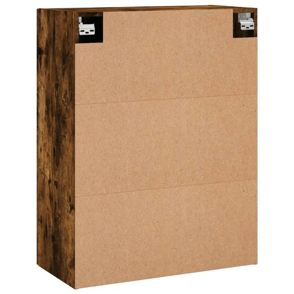 Berkfield Wall Mounted Cabinet Smoked Oak 69.5x34x90 cm