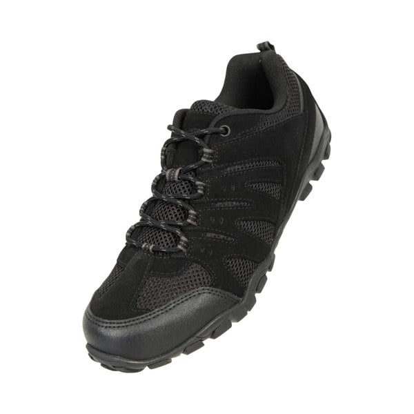 Mountain Warehouse Womens/Ladies Outdoor II Suede Walking Shoes - Black