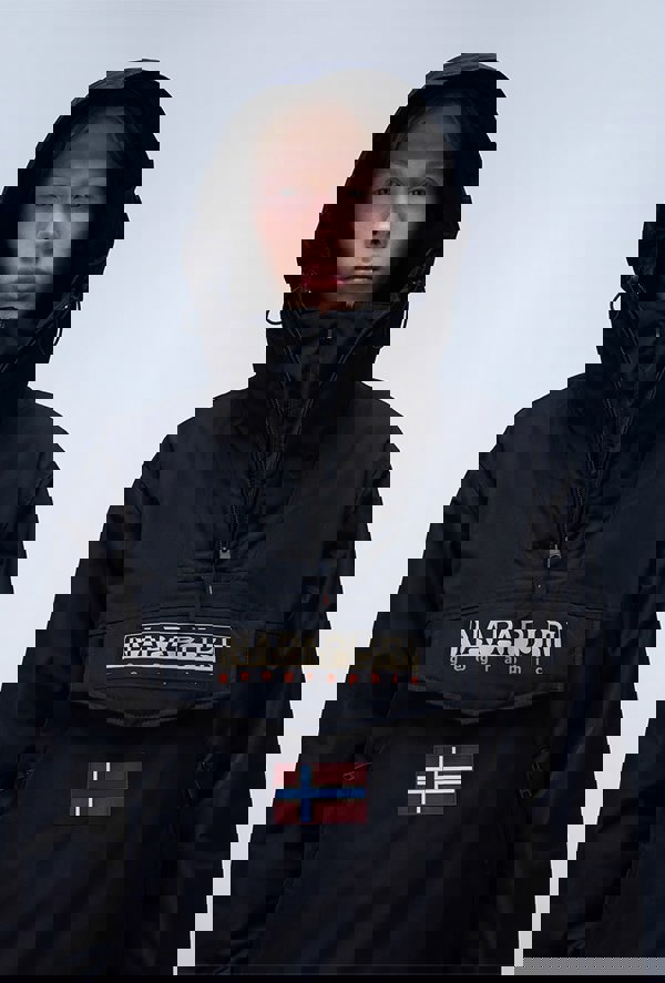 Napapijri Men's Rainforest Next Anorak Jacket - Black