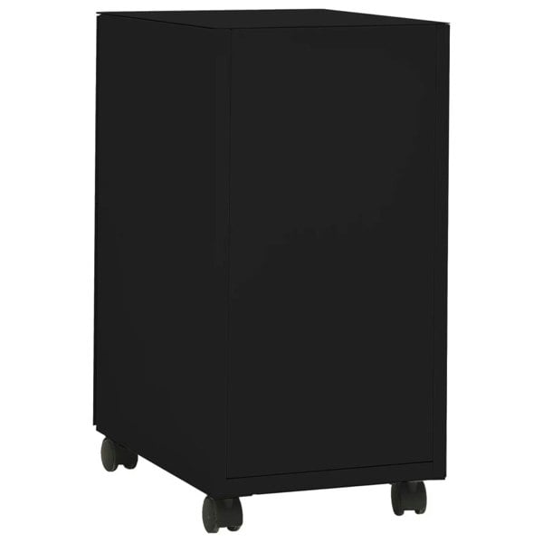 Berkfield Mobile File Cabinet Black 30x45x59 cm Steel