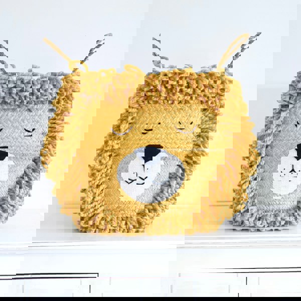Yellow Lion Basket - Extra Large - Bellybambino