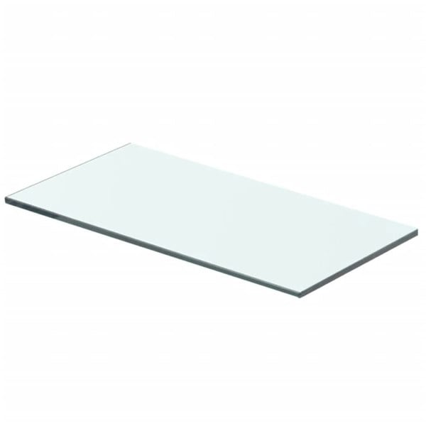 Berkfield Shelf Panel Glass Clear 40x15 cm