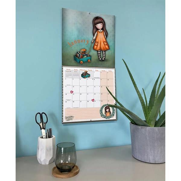 Gorjuss Calendar 2027, Wall Calendars, Month To View, Family, Gift