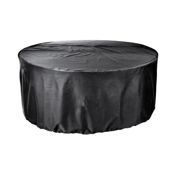 Cozy Bay Furniture Cozy Bay EZBreathe 4-6 Seat Round Patio Set Cover in Black