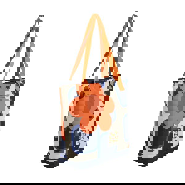 Regatta Orla Kiely 16L Giant Square Flower Cooler Tote Bag - Orange - 