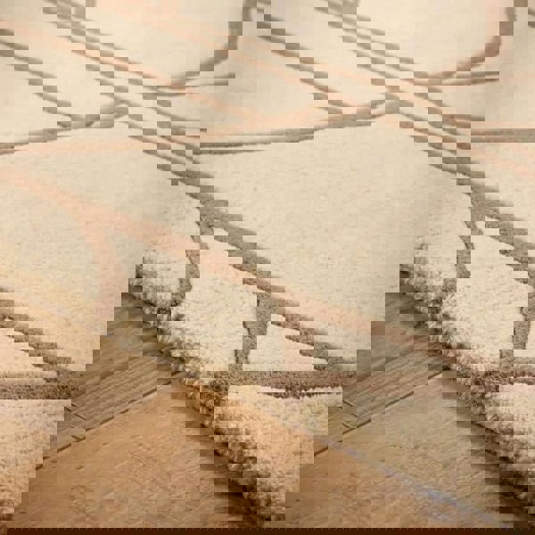 The Rugs Kintsugi Striped Wool Rug | Elegant Abstract Design