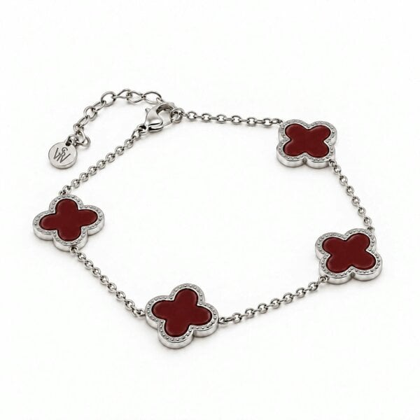 Say It With *LIMITED EDITION* Burgundy Clover Christmas Cracker