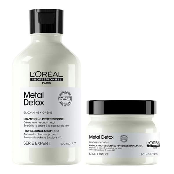 L'Oréal Professionnel Metal Detox Shampoo Hair Mask Duo