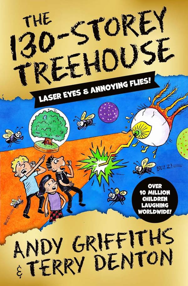 The Treehouse Storey Series 4 Books Collection Set (Books 10-13) by Andy Griffiths & Terry Denton - 130 Storey, 143 Storey, 156 Storey, 169 Storey