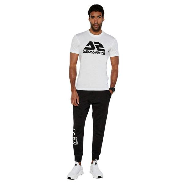 DSquared2 Mens Bold Logo Cool Fit T-Shirt - White - 