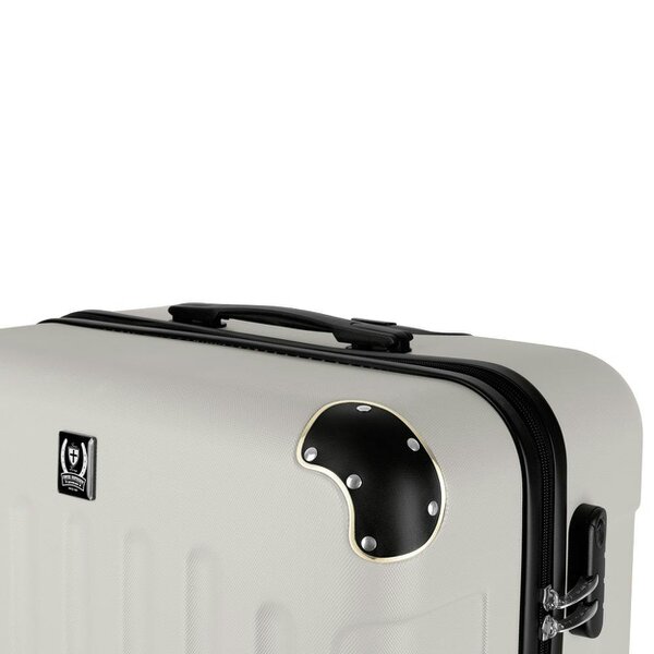 Berlinger Haus Swiss Hufeisen SF5003 – 3 Piece Luggage Set | Cream & Gold