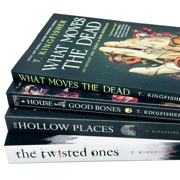 T Kingfisher 4 Book Set What Moves The Dead, A House with Good Bones & more