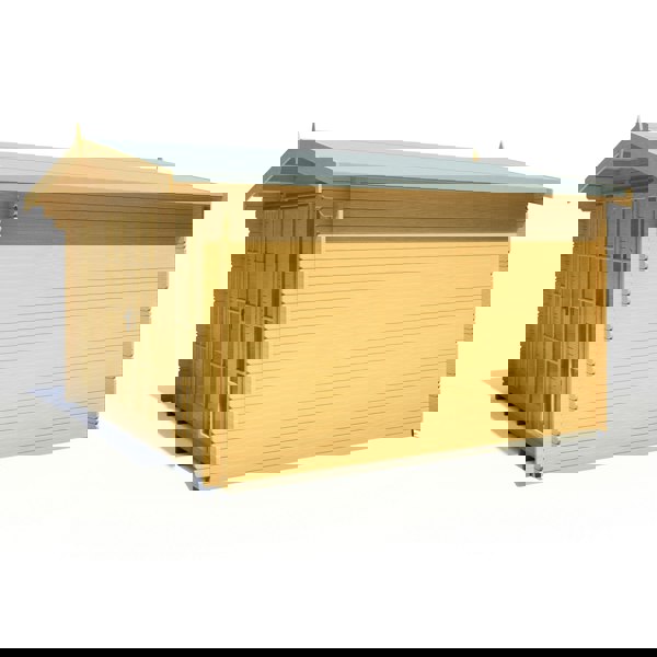 Shire 12x12 Epping log cabin 28mm Cladding - Best Shed