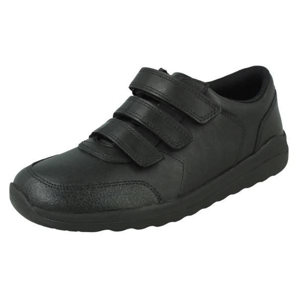 Clarks Boys Clarks Triple Strap School Shoes Daze 2 Step Y