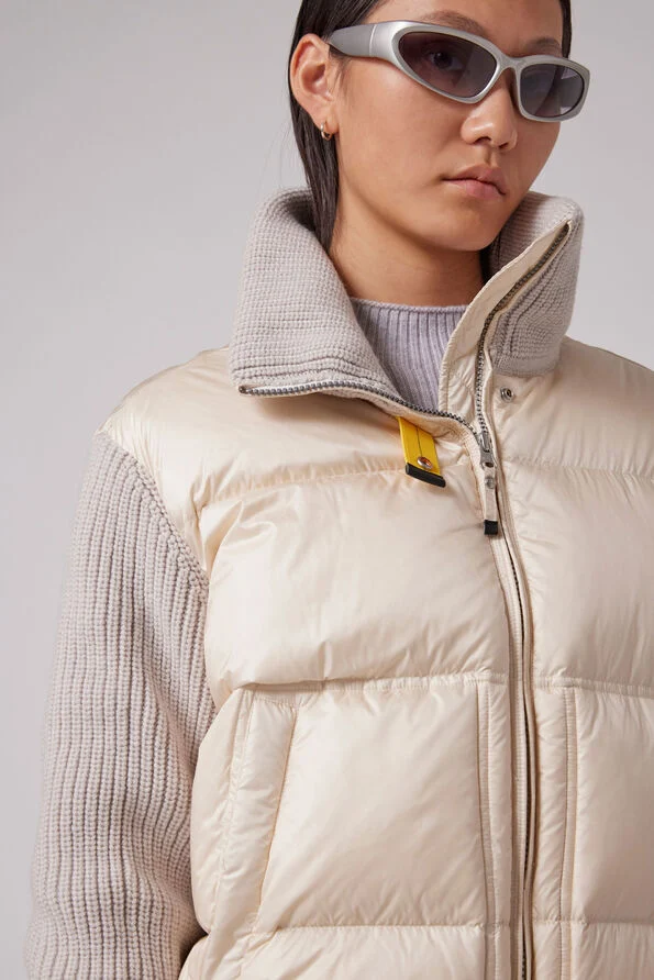 Parajumpers Lou White Down Jacket