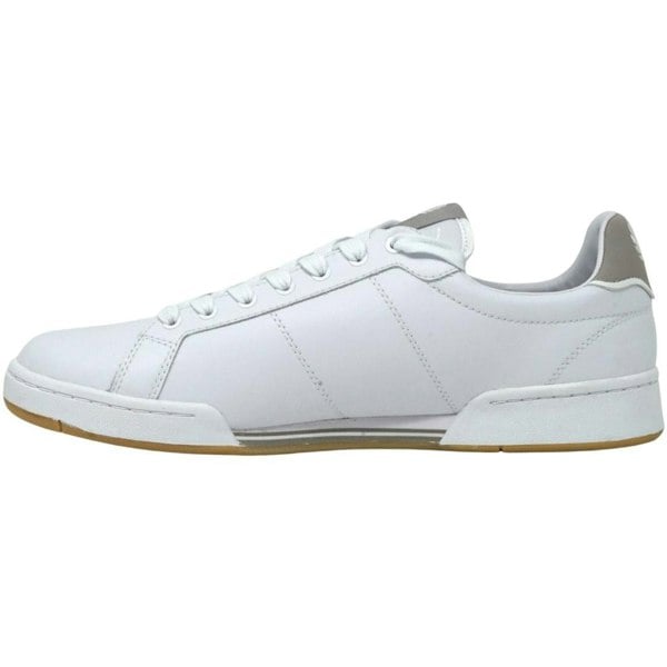 Fred Perry B6202 200 B722 White Leather Trainers