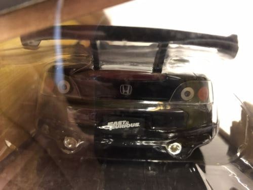 fast and furious 1995 johnnys honda s2000 black 1:24 scale jada 99541