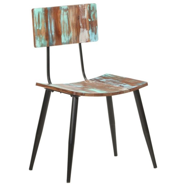 Berkfield Dining Chairs 2 pcs Solid Reclaimed Wood