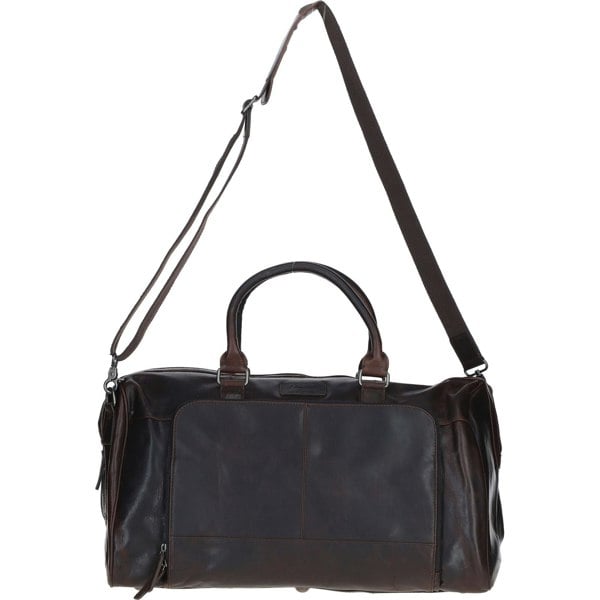 Leather Holdall with Spacious Interior: FE-25