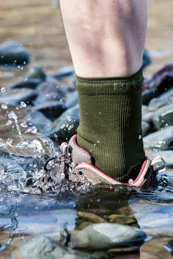 Bridgedale Socks Bridgedale Heavyweight Merino Performance Waterproof Crew Stormsocks {BR-710076}