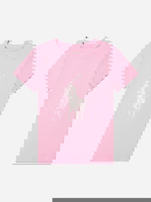 Ralph Lauren Kids Ralph Lauren Girls Short Pyjama Set in Pink